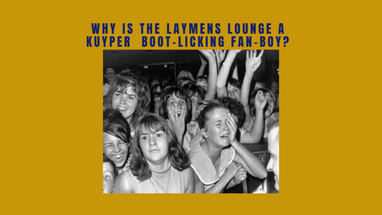 The Laymens Lounge Abraham Kuyper