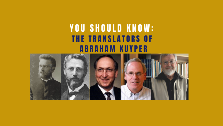 Abraham Kuyper translators