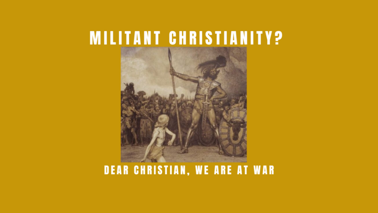 Militant Christianity We are at war Henry van til